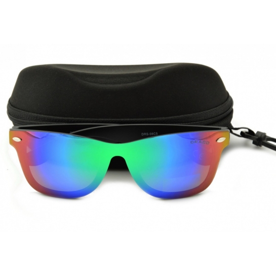 Okulary Pełne Lustro Nerdy polaryzacyjne lustrzane STD-24